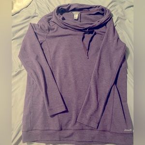 Eddie Bauer Women’s Cowl Neck sweater - Purple - Size XS